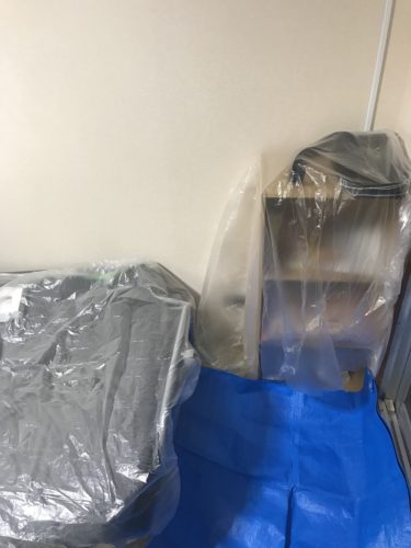 ハウスクリーニング・作業周辺をしっかり保護して安心施工