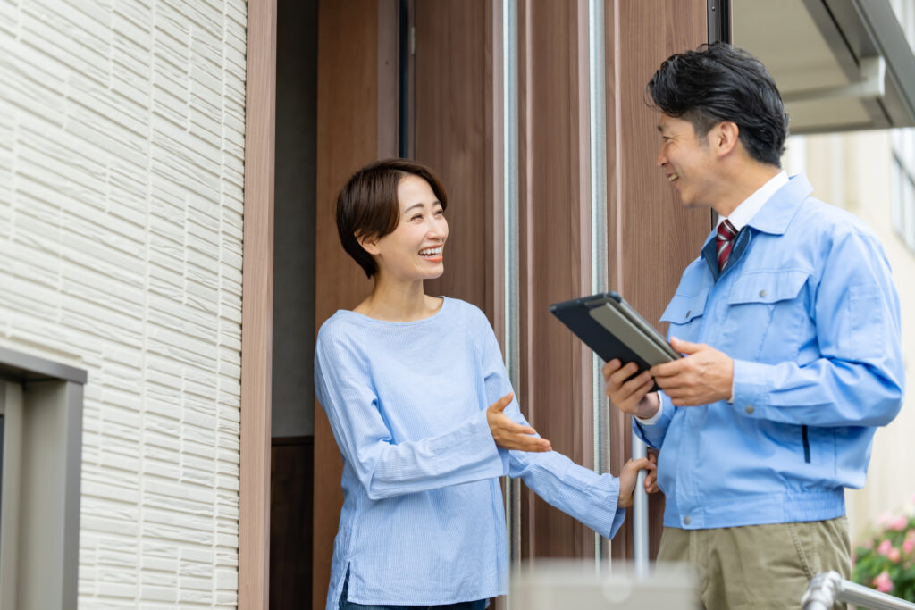 House cleaning service with careful in-home explanation